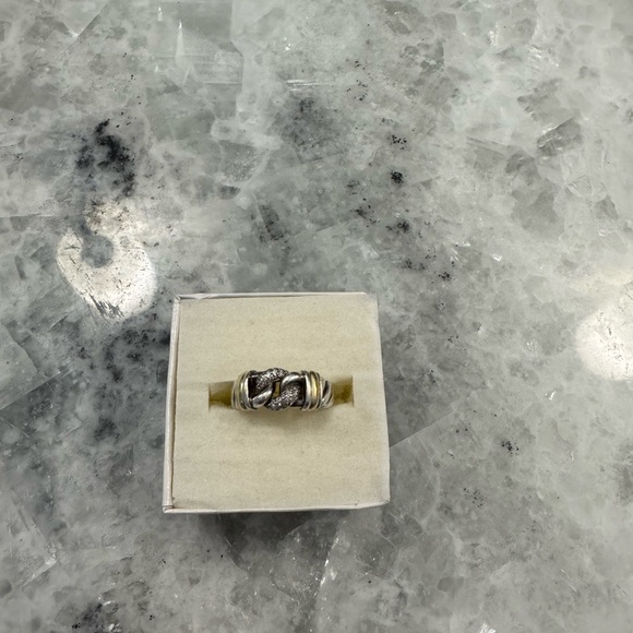 David Yurman Metro Diamond Ring - Picture 7 of 9